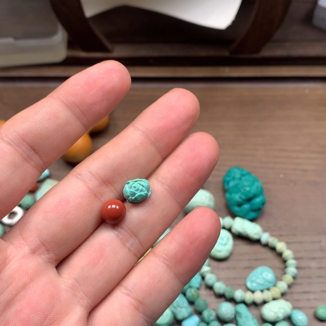 未镶嵌雕刻南红玛瑙
