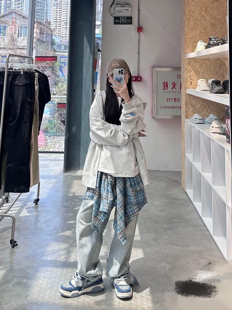 丹宁蓝面包鞋鞋子整单链接