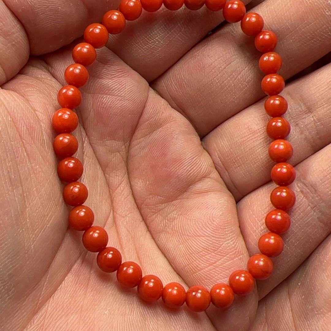 南红玛瑙手串未镶嵌尾***长