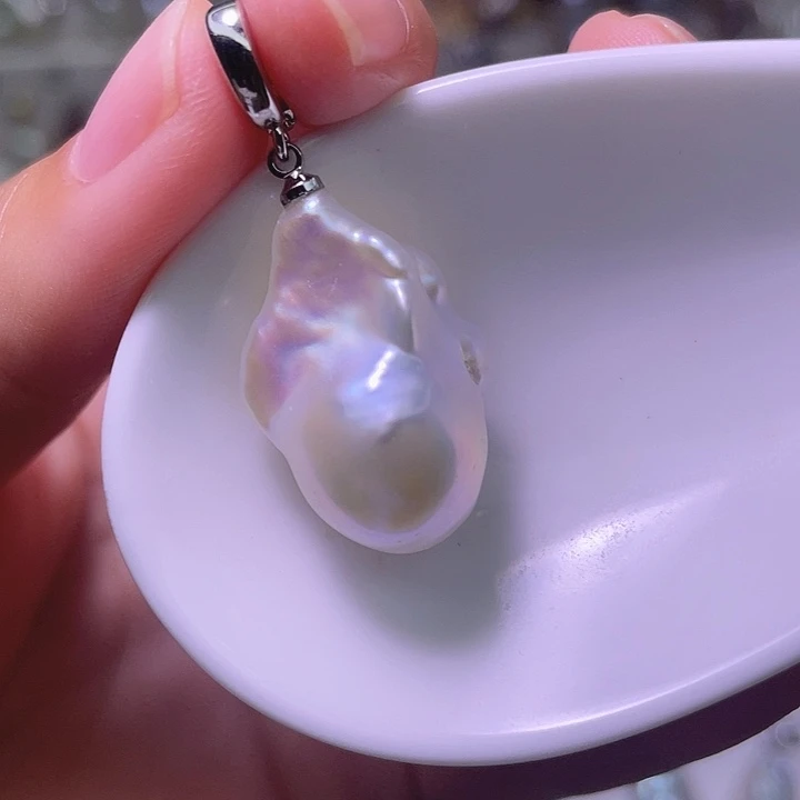 颈饰合金淡水珍珠21
