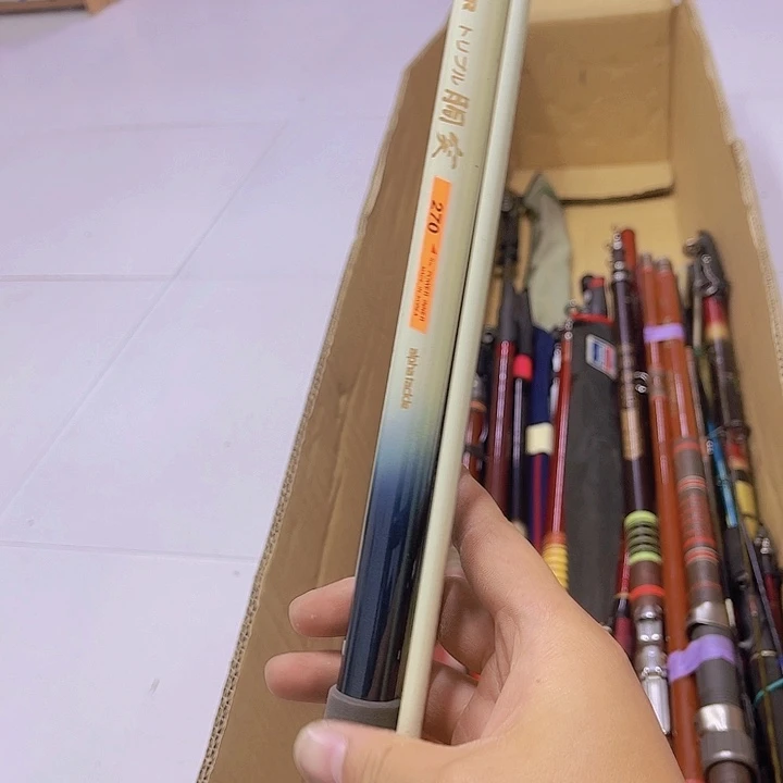 渔**限中古鱼竿 微瑕一物一拍 看好下单