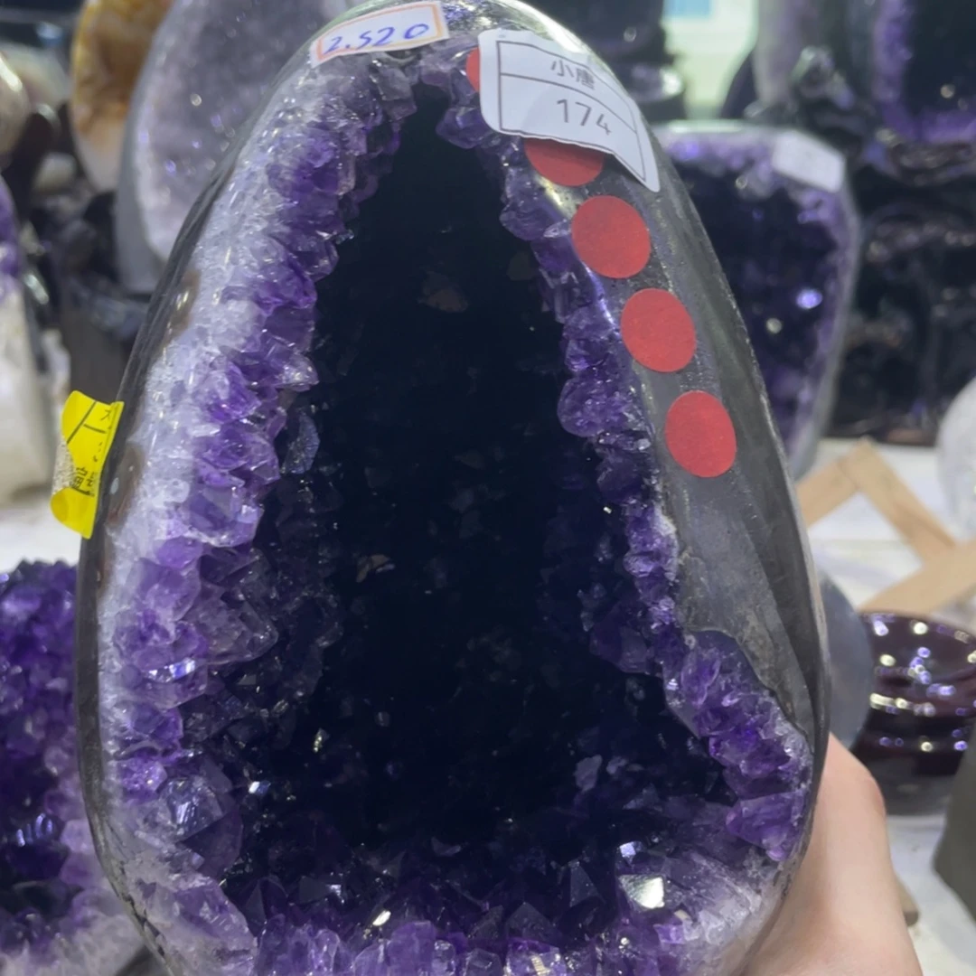 大***文水晶珠宝半成品未镶嵌