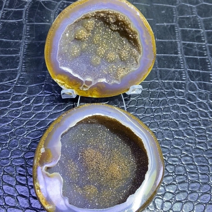 水晶未镶嵌珠宝半成品聚宝盆