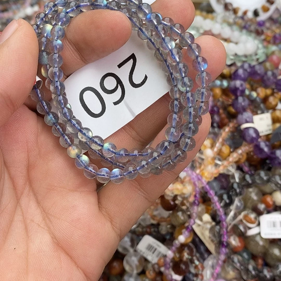 未镶嵌手链拉长石手链