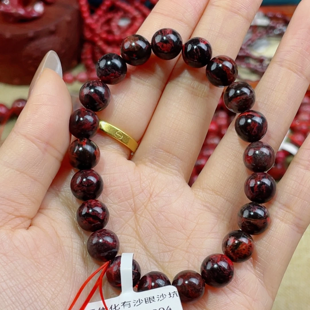 M***J天然辰砂有坑有沙眼微瑕