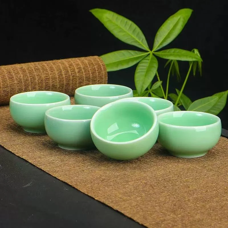 青瓷家用品茗杯*1（样式随机发）