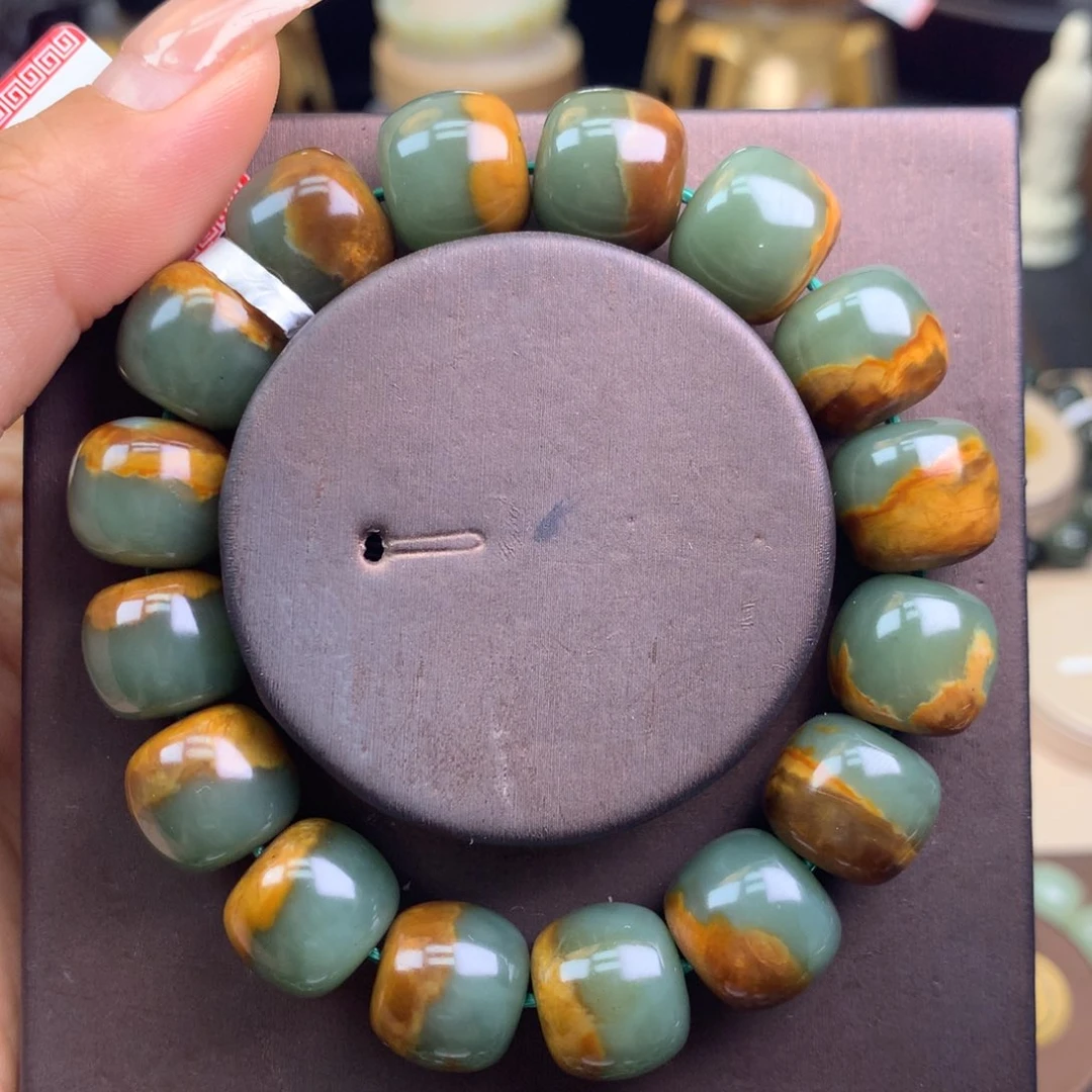 手链未镶嵌透闪石质玉