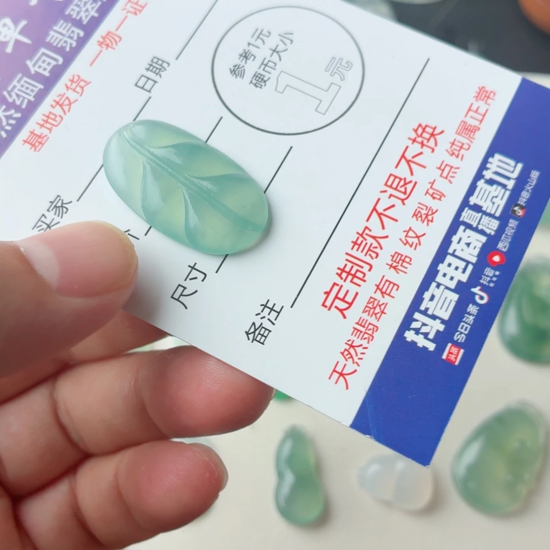 魏***静未镶嵌定制翡翠包
