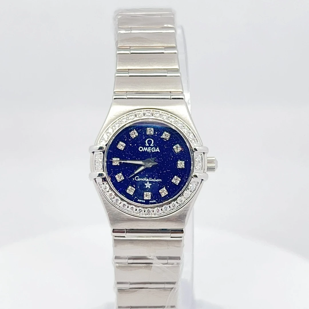 99新 Omega/欧米茄 星座石英腕表22.5mm后钻/公价85999/wh9854