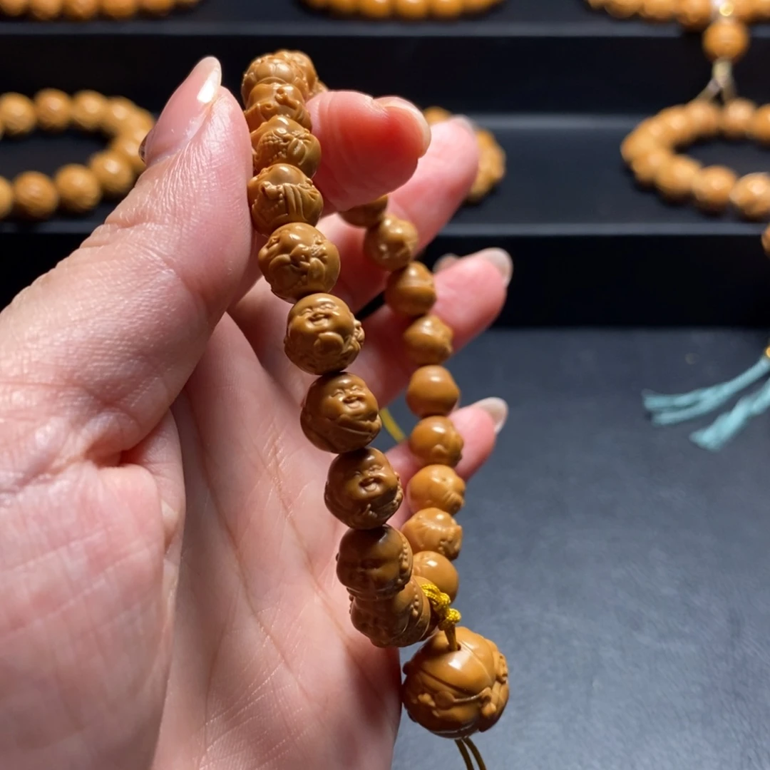 猴头核桃手串地主弥勒0.8+9+