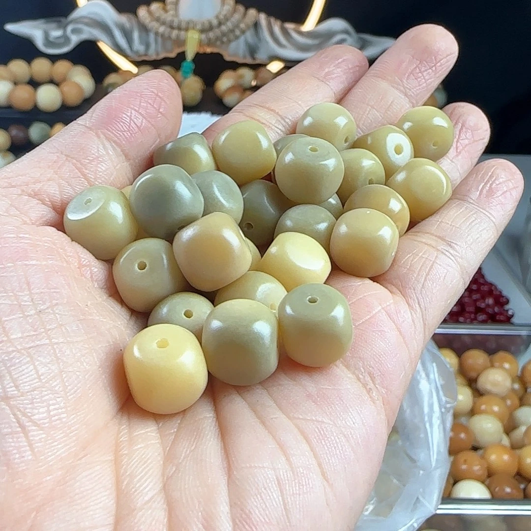 菩提根/象牙果手串卡11青柠六方20卡牌➕10备珠