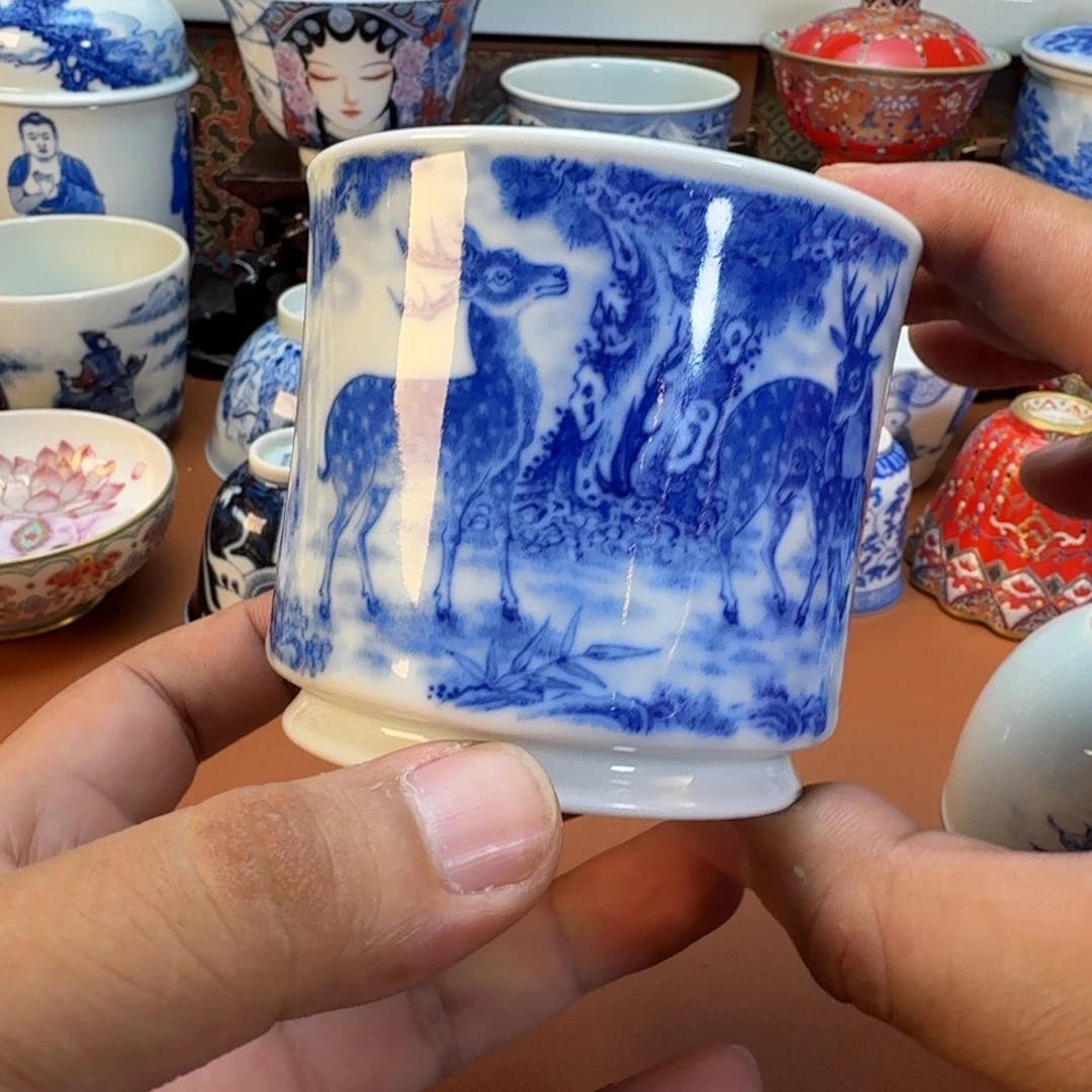 *****杯子景德镇全手工手绘陶瓷