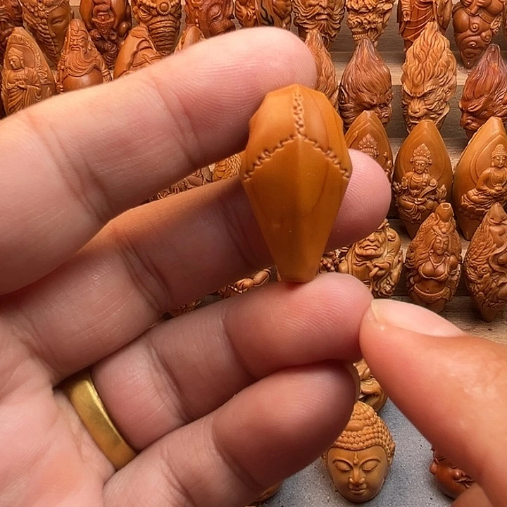 橄榄核吊坠17尺寸的