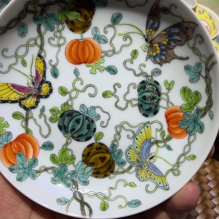 纯手绘精品盖碗杯