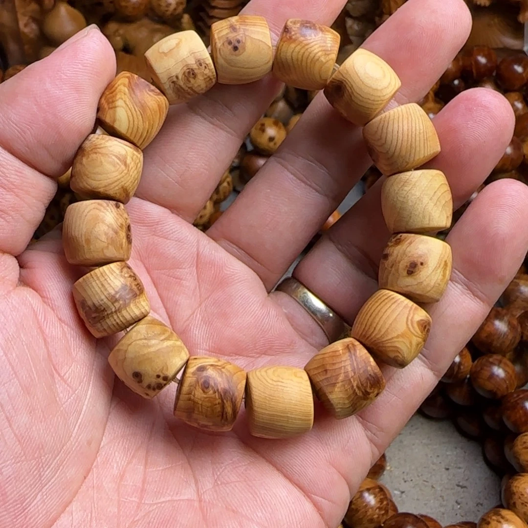 柏木（崖柏）手串/手链太行悬崖料1314