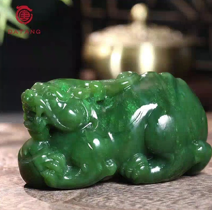 【补才库】和田玉貔貅摆件B31997