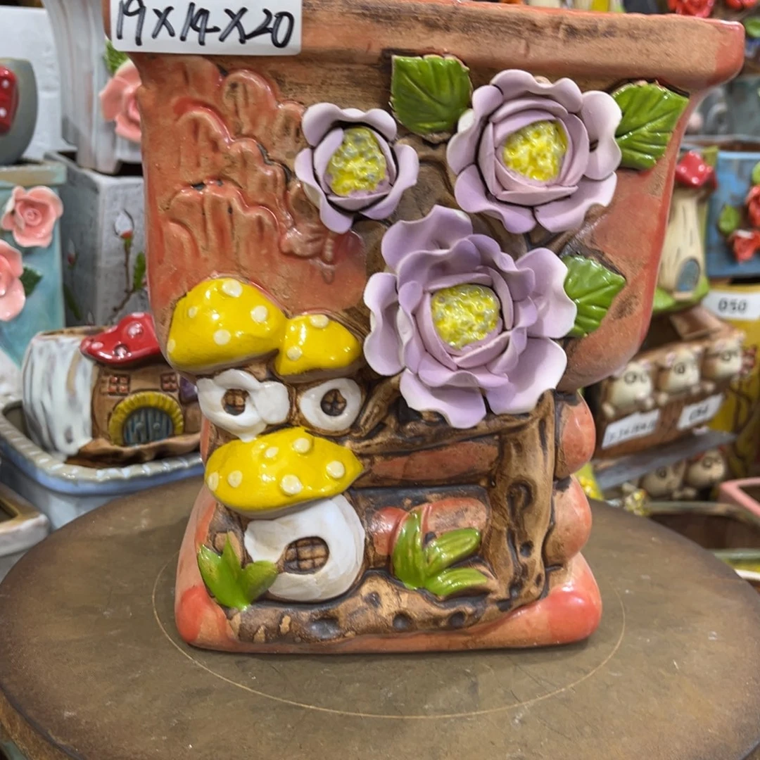 粗陶多肉花盆花盆