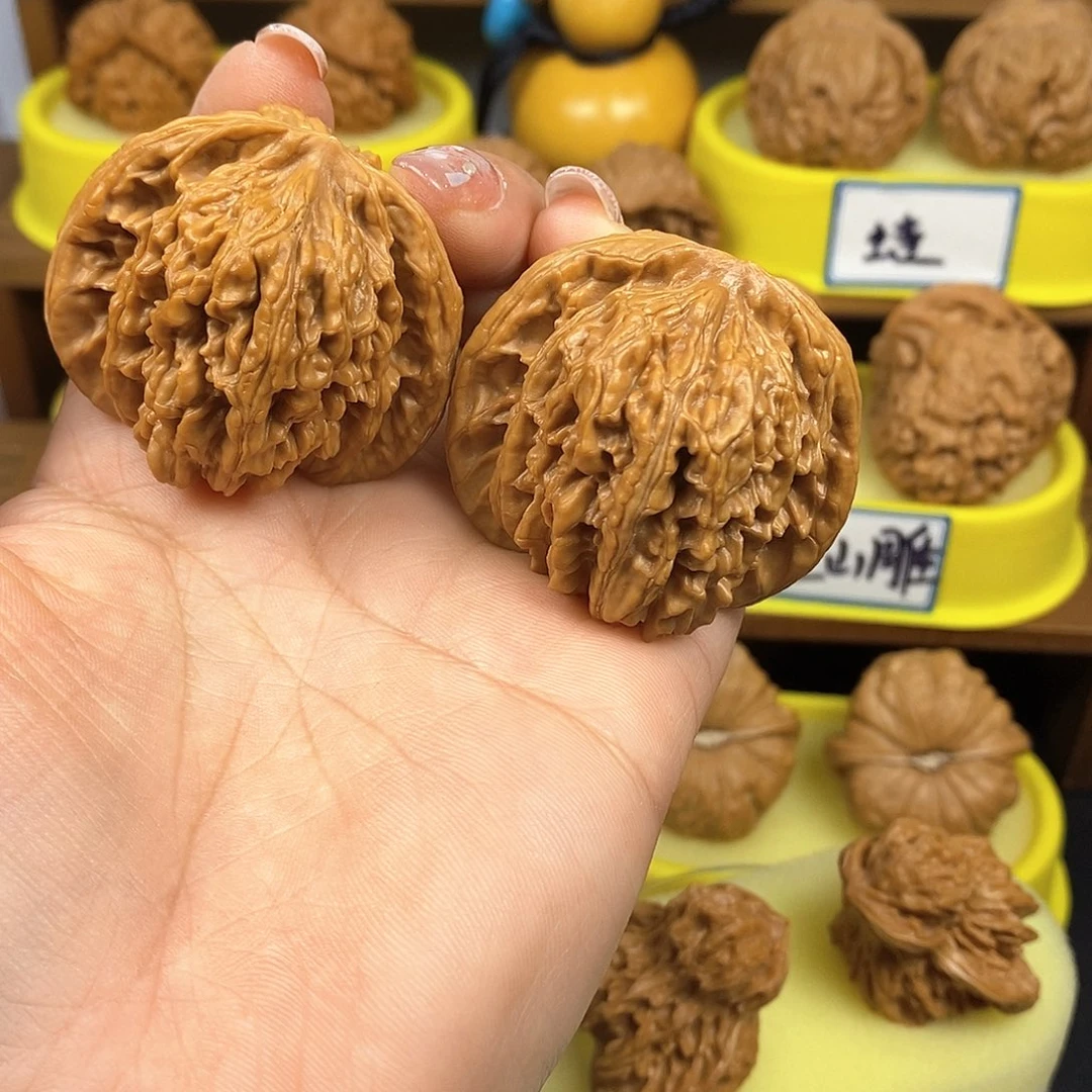 核桃四座楼 文玩/木作/... 文玩把件