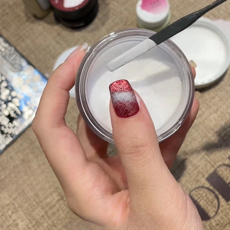 【丝绒水晶粉】爆款手工水晶粉细腻无痕持久雾面粉质可撒甲面