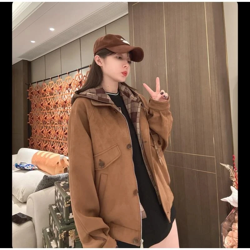 BETTER JOELY -【闪烁的微光】时尚外套宽松韩版休闲通勤风Z4358