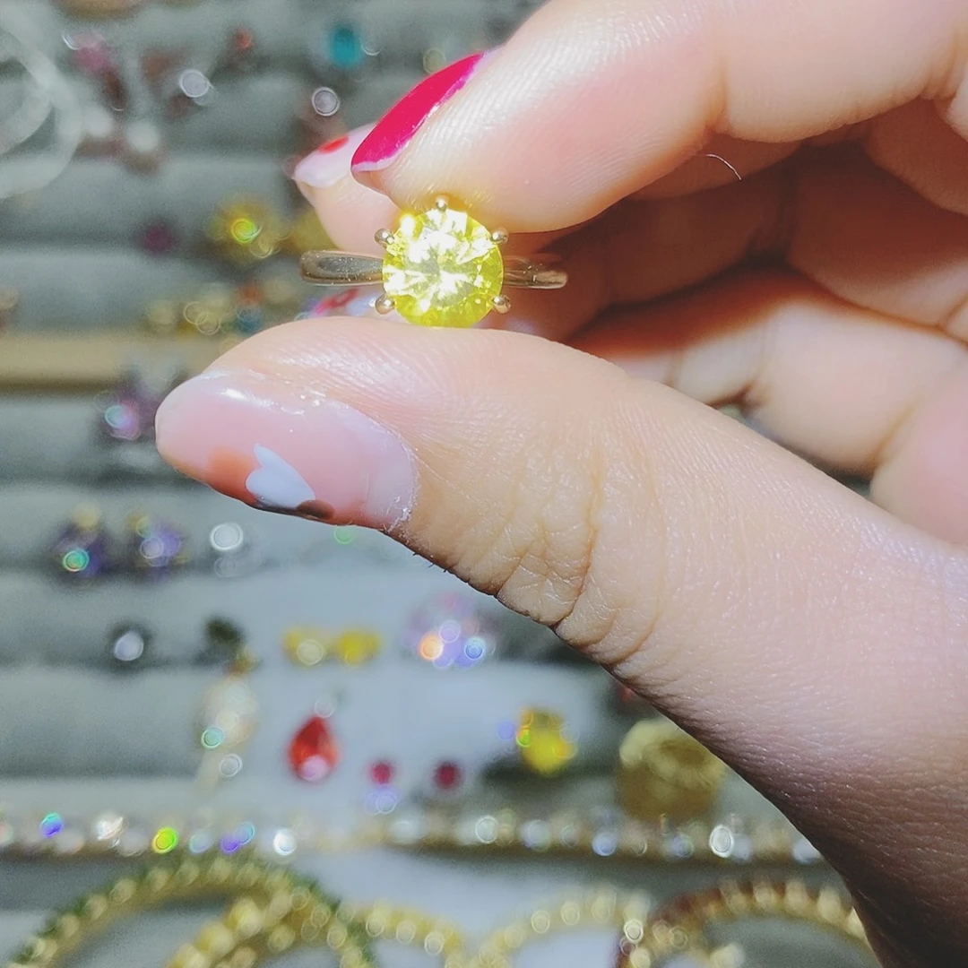 【闪购商品】芙蓉石戒指银S925镶嵌