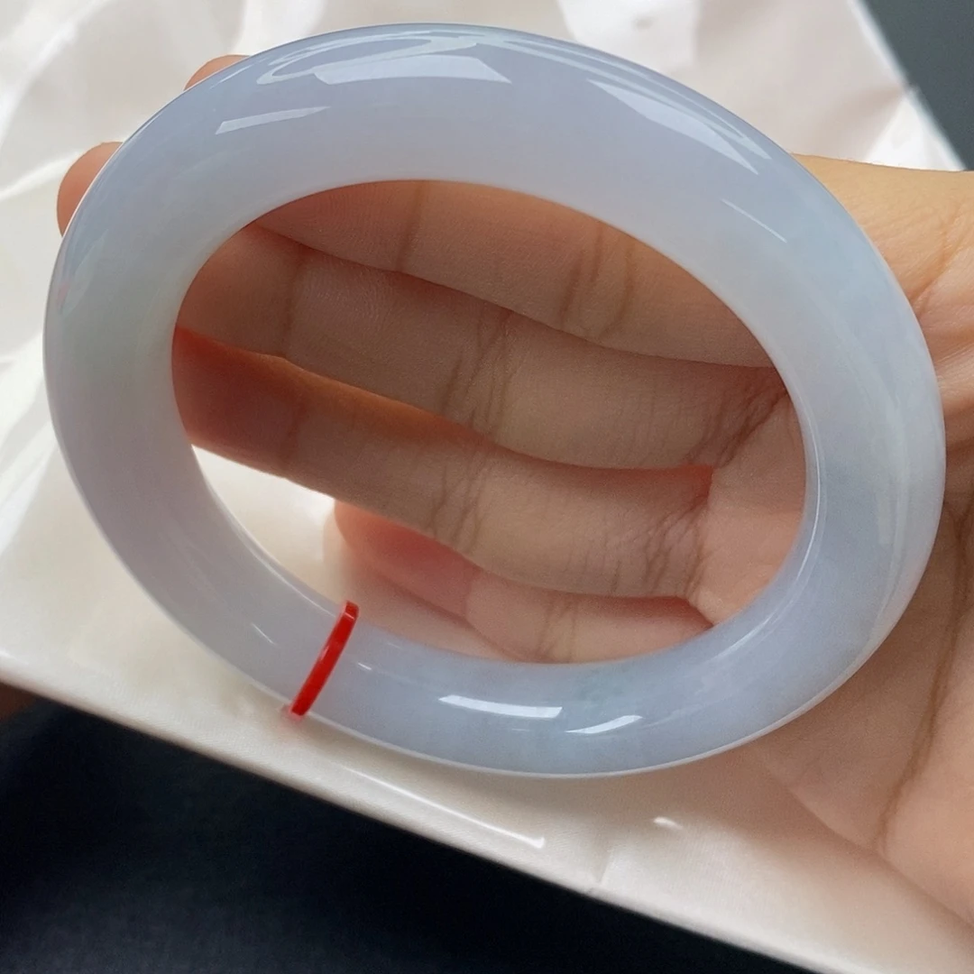 翡翠未镶嵌手镯（圆镯）5758圈