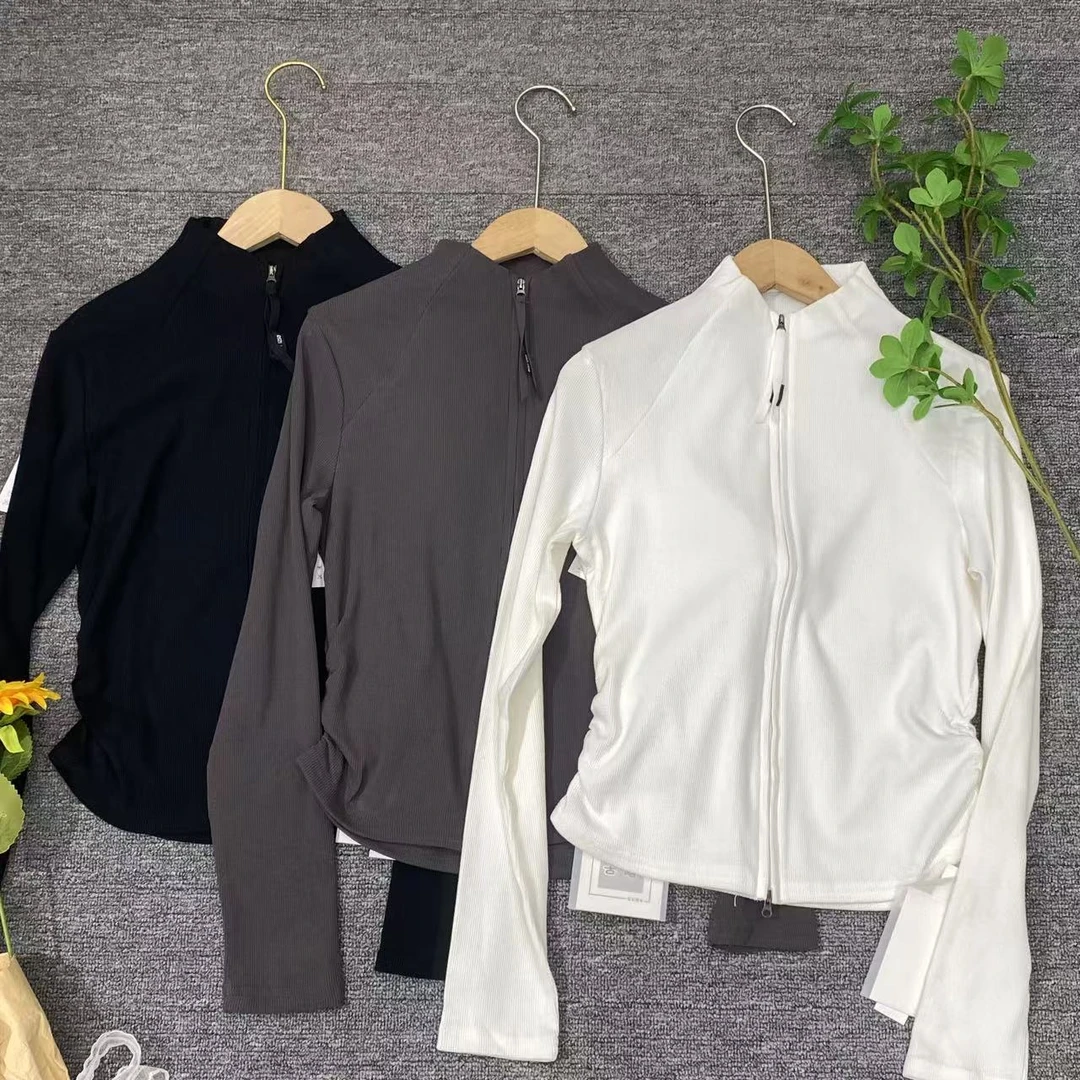 3110春季立领休闲时尚长袖外套（衣长51cm左右）