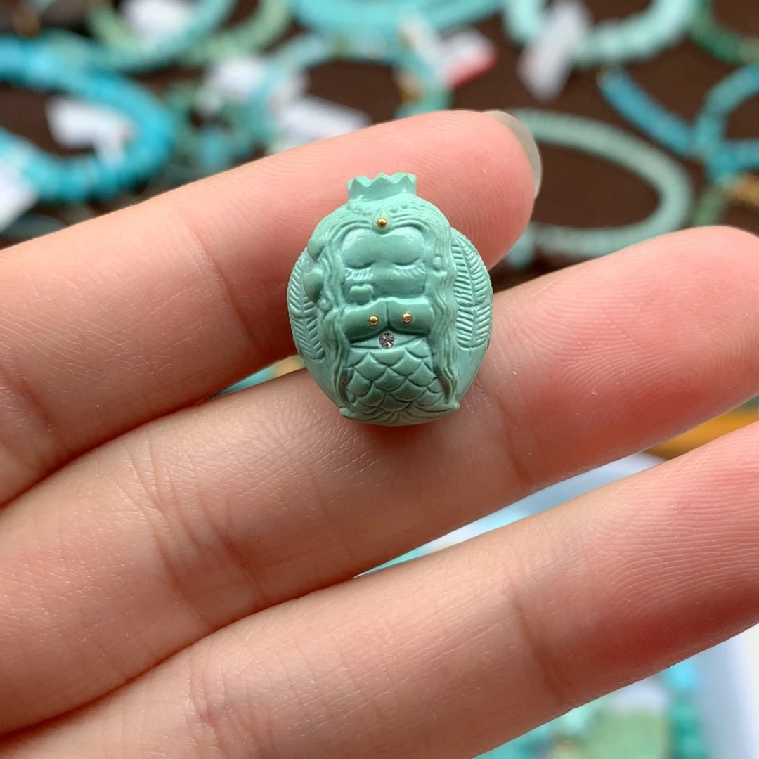 绿松石未镶嵌绿松石