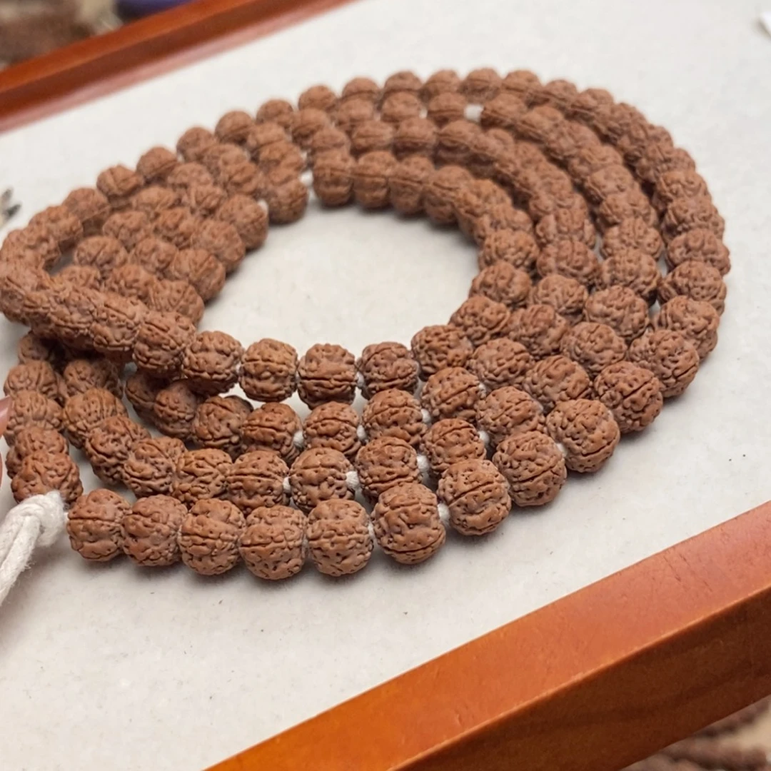 发***牛金刚菩提吊坠梅花108