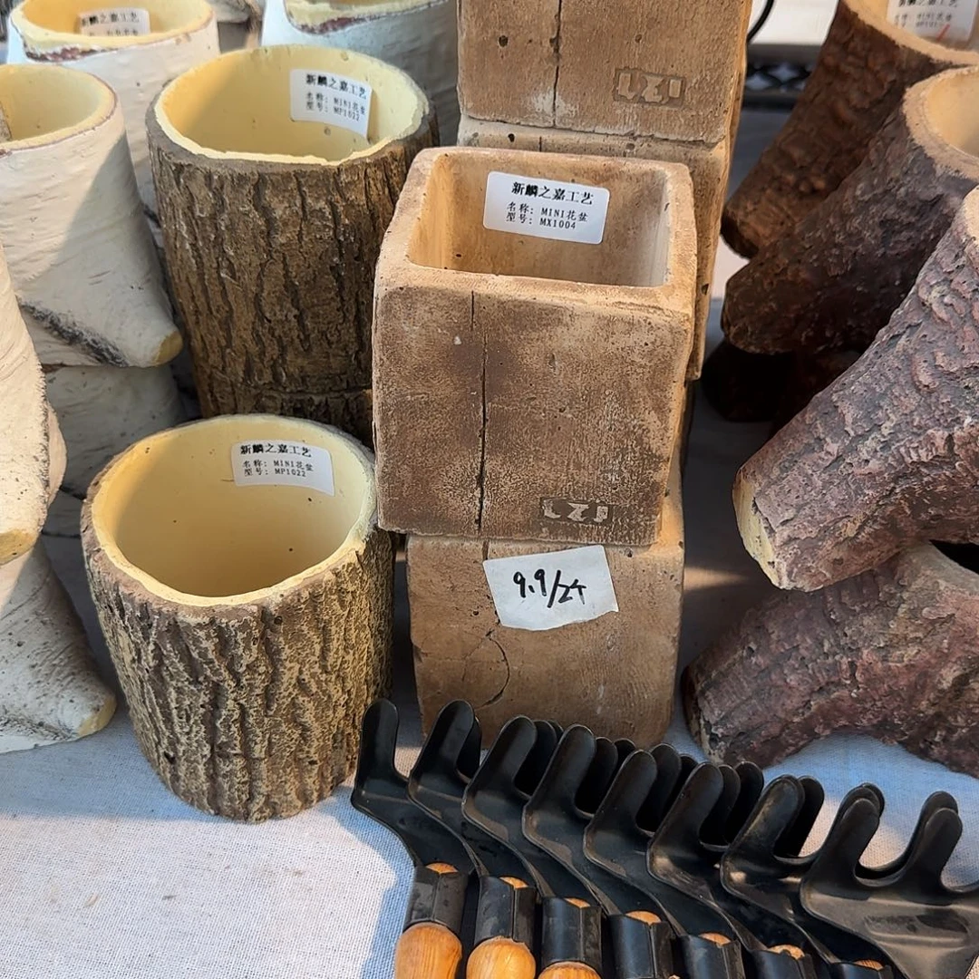 合成树脂火山岩花盆