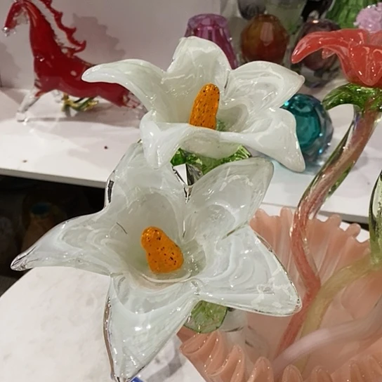 琉璃用****2花瓶高45厘米宽12厘米