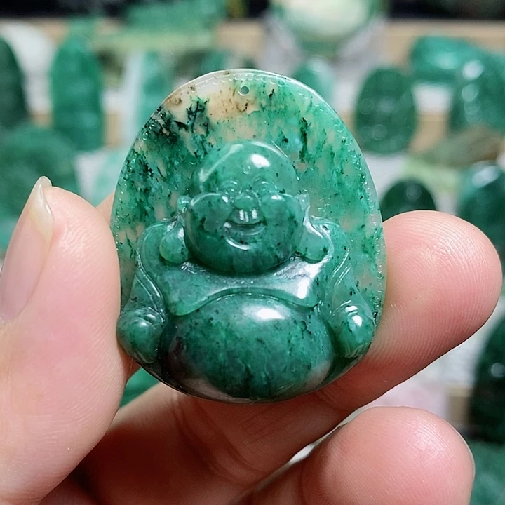 未镶嵌独山玉颈饰