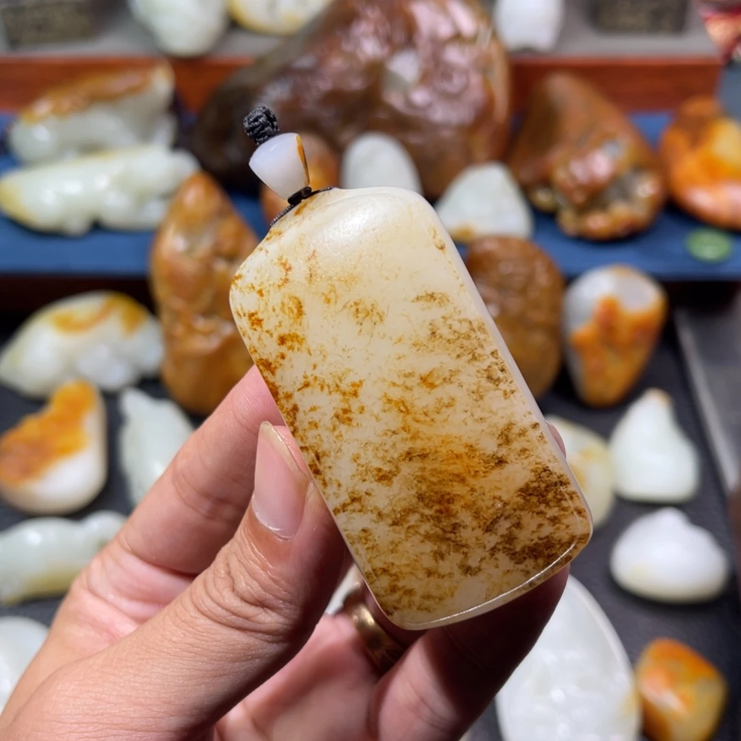 吊坠(不含链)未镶嵌和田玉