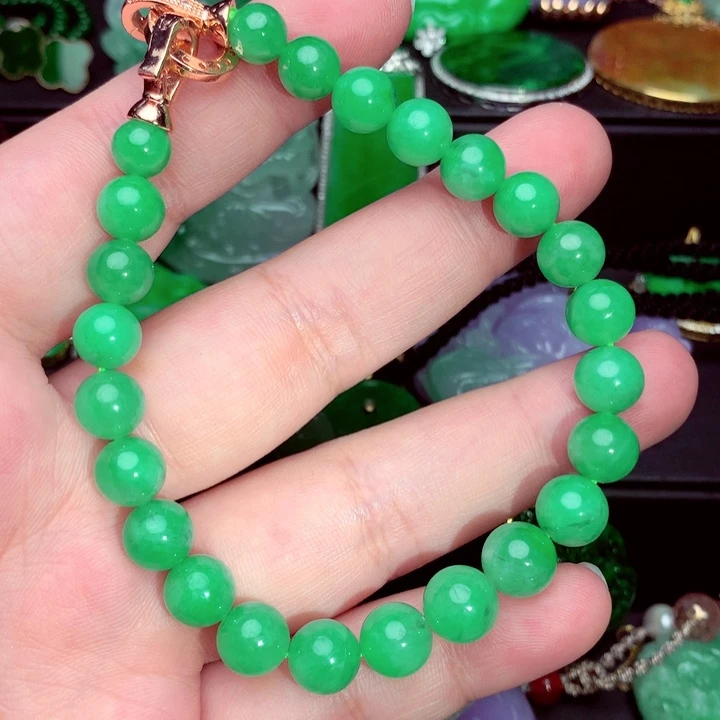 翡翠未镶嵌手串手串