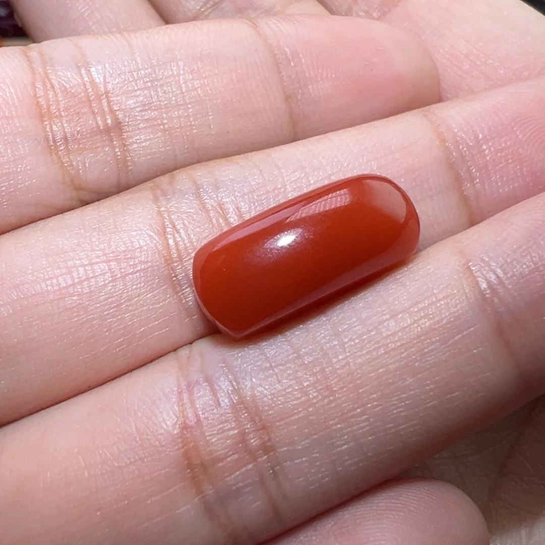 南红玛瑙珠宝奇石未镶嵌火*定制孔道不退换