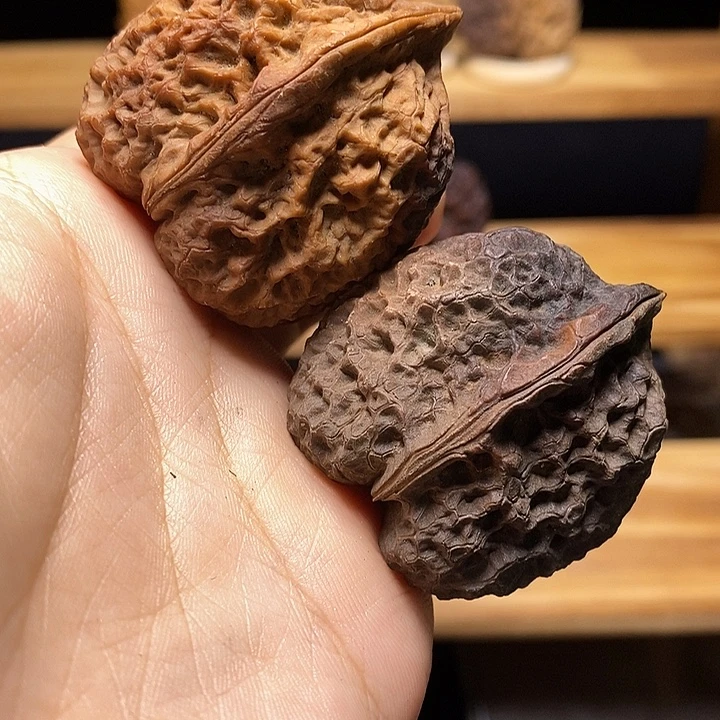 吊坠文玩核桃苍山神座39