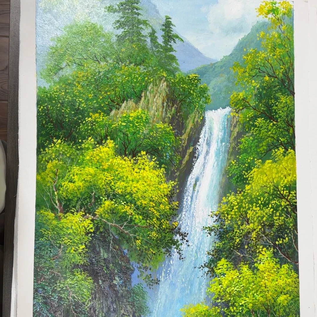 油画加油加油努力加油加油加油
