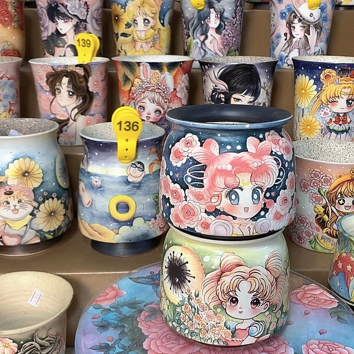 景德镇精品js美盆特价