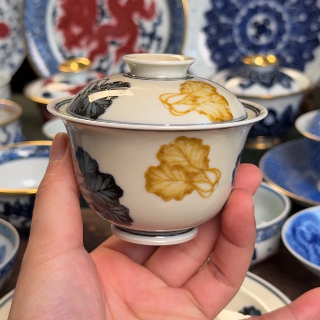 纯手工手绘陶瓷茶具