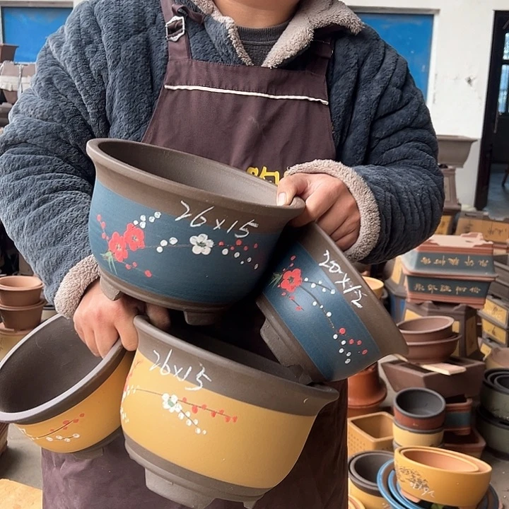 紫砂花盆不好意思哈哈哈我也想你