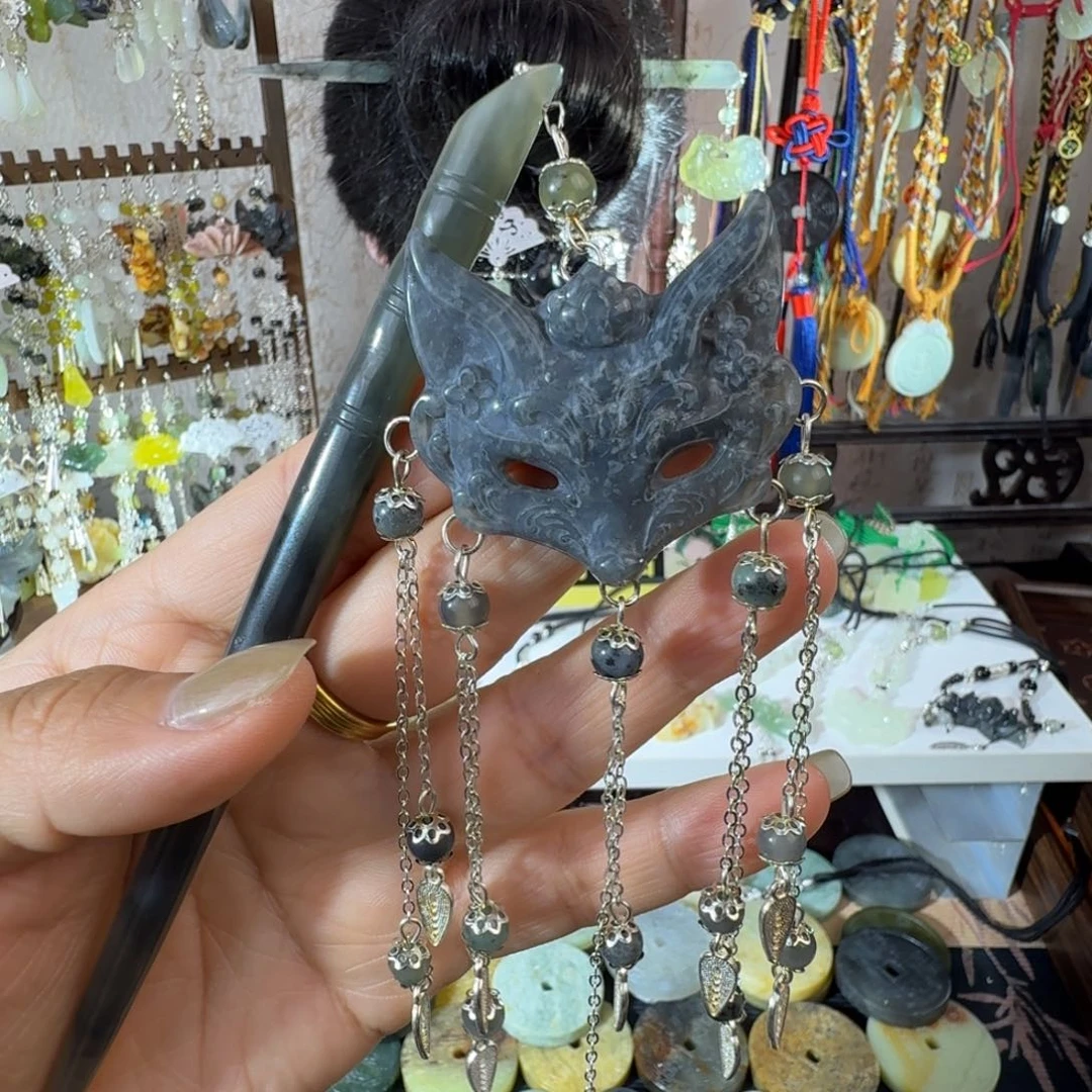 岫玉未镶嵌发簪福利款