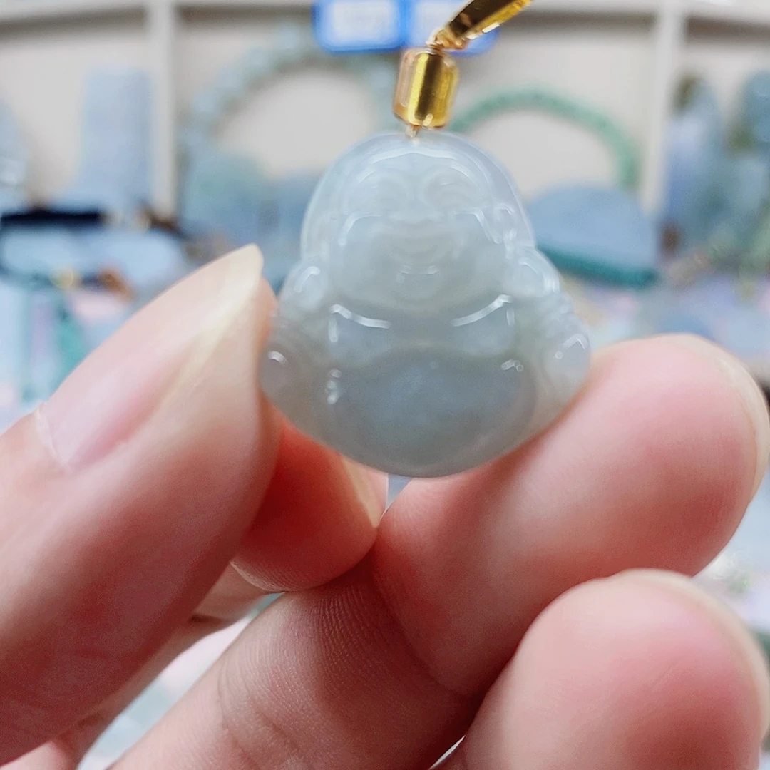 吊坠(不含链)未镶嵌翡翠天然