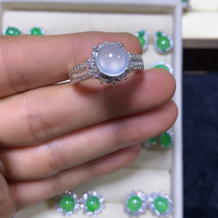 翡翠未镶嵌戒指翡翠戒指