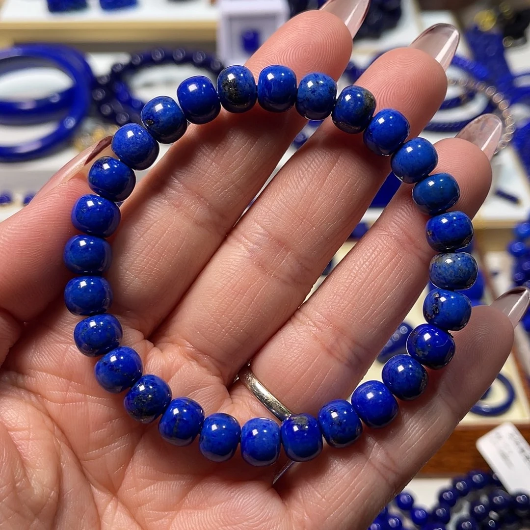 青金石未镶嵌福利老型8mm