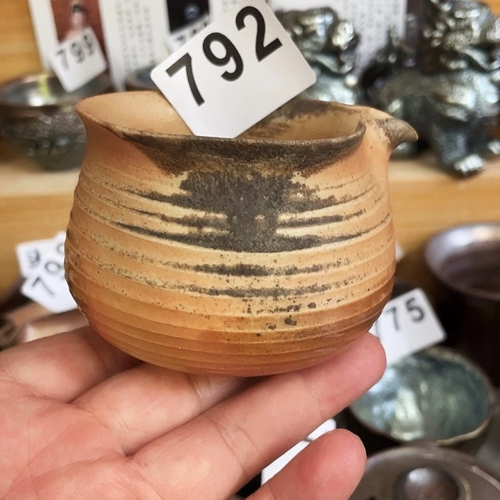 茶杯紫泥柴烧纯手工792