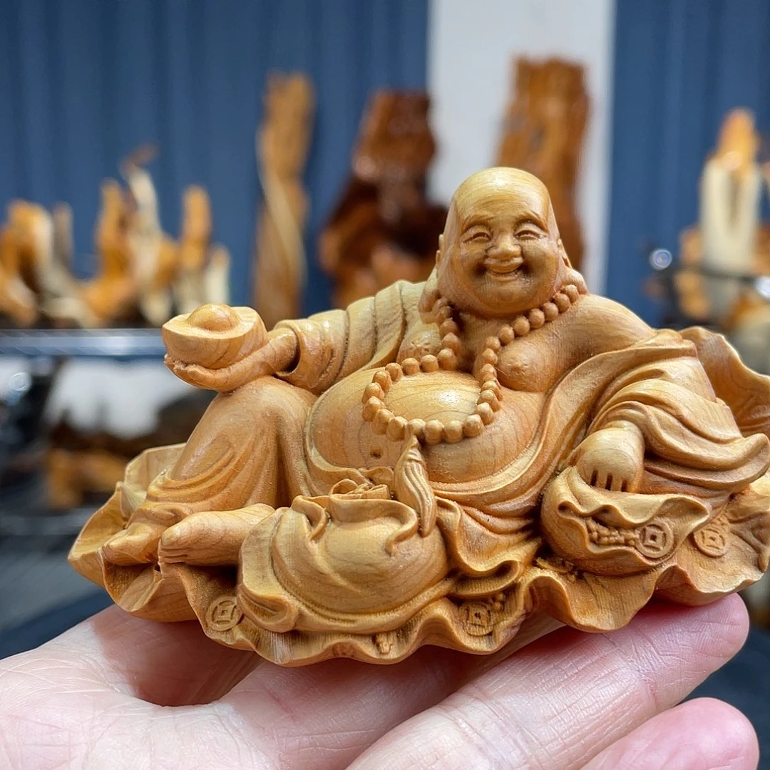 柏木（崖柏）车摆件