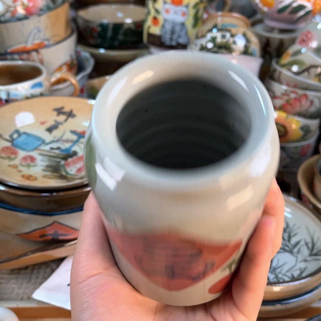 景德镇手工手绘杯