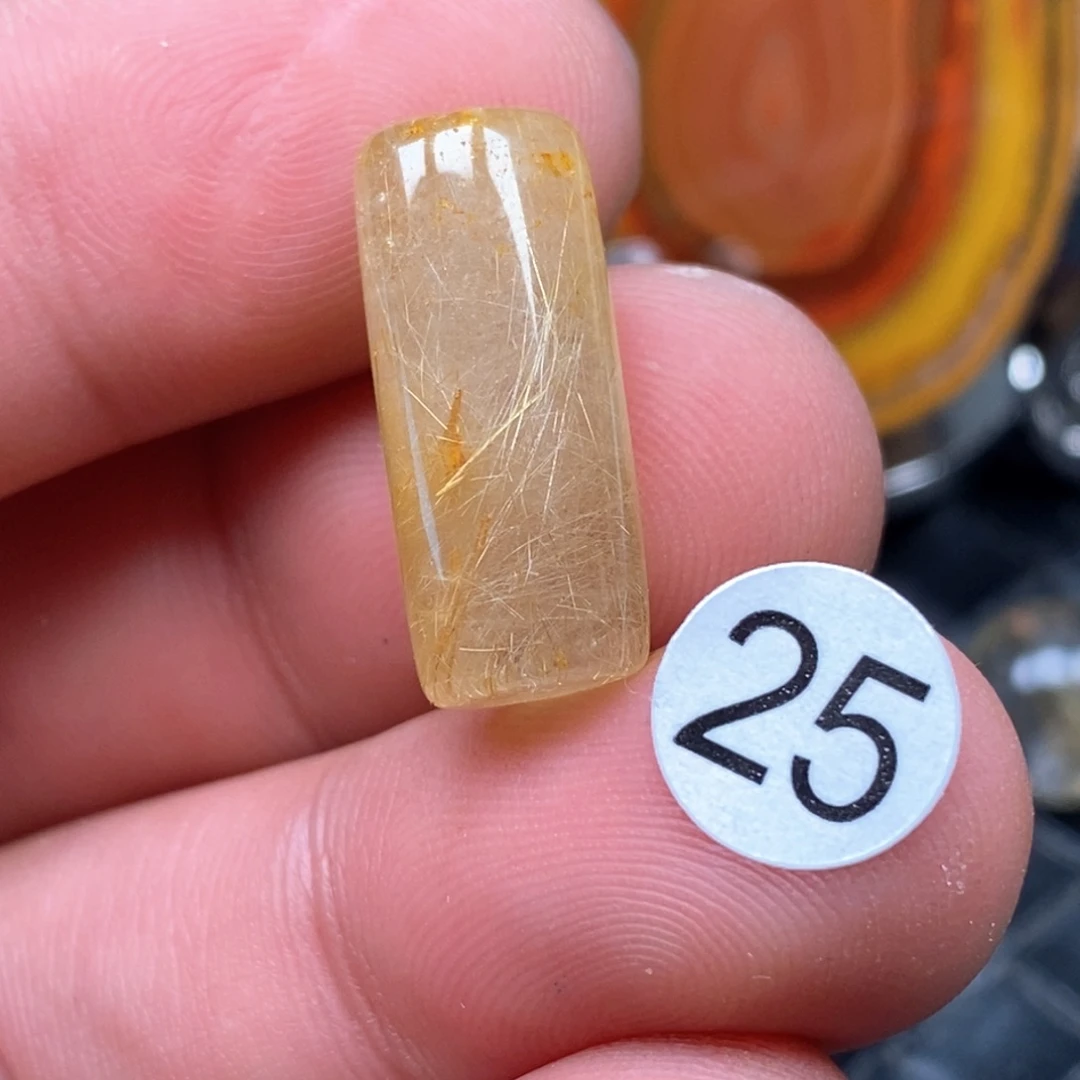 黄***晶水晶颈饰未镶嵌水晶