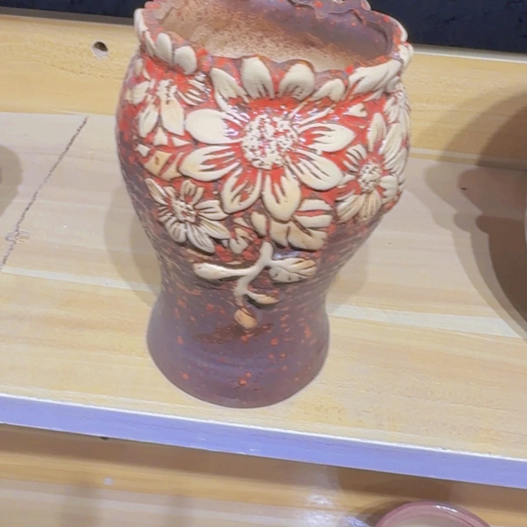 紫砂花盆粗陶高温粗陶盆