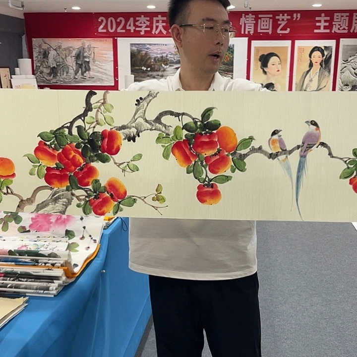 国画今天早上国画作品欣赏